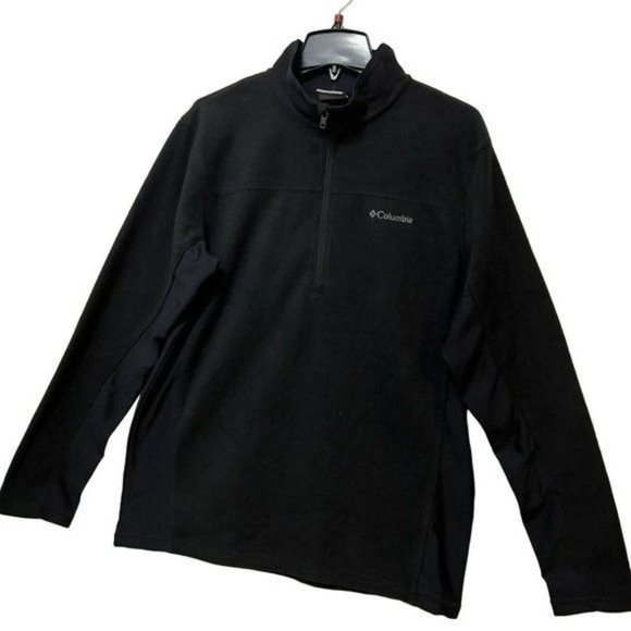 Columbia Men's Black Klamath Range II Half Zip Microfleece Pullover  Size L - Picture 13 of 13